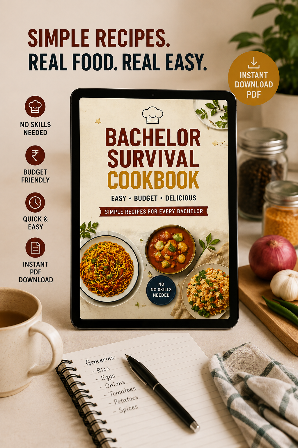 Bachelor's Survival Cookbook